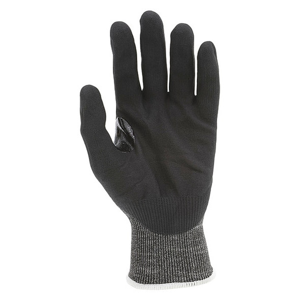 Mcr Safety Coated Gloves, Cut Level A3 ,Dipped ,Foam Nitrile ,Sandy ,M 12 PK 9278NFM