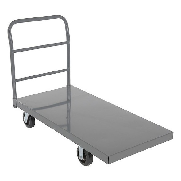 Vestil Steel Platform Truck,Rubber Casters ECSPT-2448