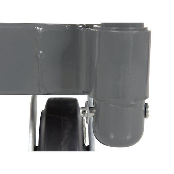 Vestil Steel Platform Truck,Rubber Casters ECSPT-2448