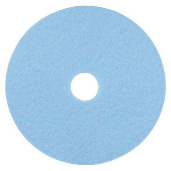 3m Burnishing Pad,20 In,Sky Blue,PK5 3050