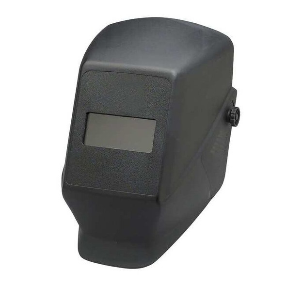 HSL Pass Welding Helmet, Shade 10 Filter 2x4.25 Plate Narrow Black