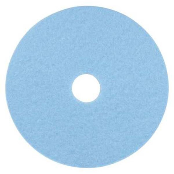 3m Burnishing Pad,27 In,Sky Blue,PK5 3050