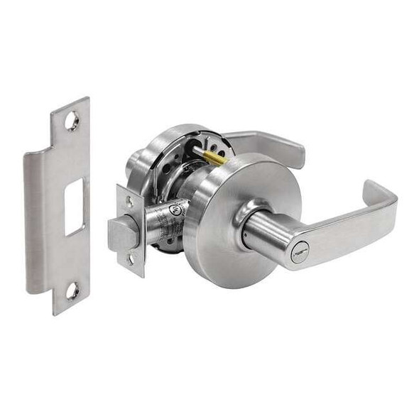 Sargent Lever Lockset, Mechanical, Privacy, Grade 1 28-10XU65 LL 26D