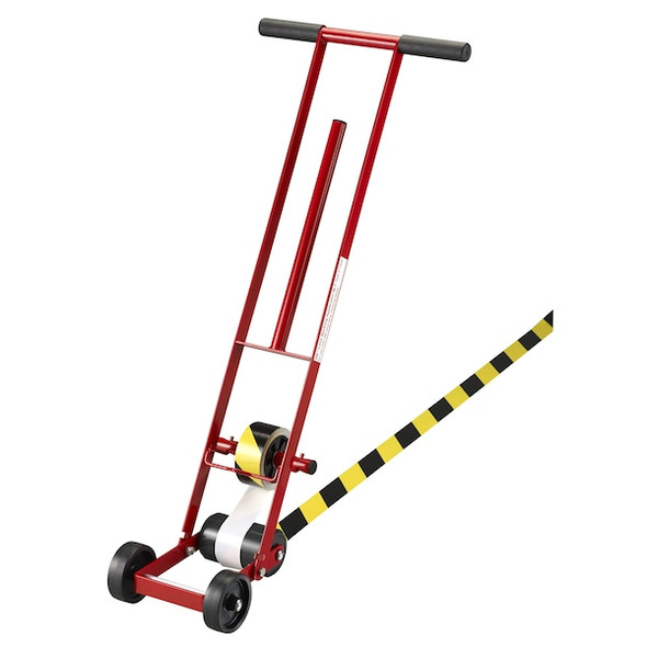 3m Marking Tape,Roll,1In W,Black/Yellow 5702