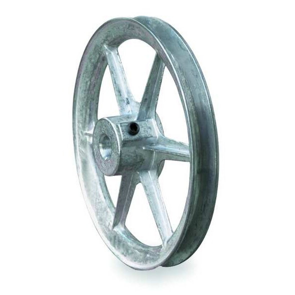 Congress 1 in Fixed Bore 1 Groove Standard V-Belt Pulley 9 in OD CA0900X100KW
