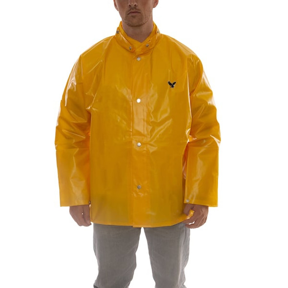 Tingley Rain Jacket,M,Ylw,Unisex,0.25mm Thick J22257