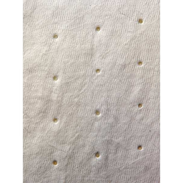 Spilfyter Sorbent Pad, 32 gal, 16 in x 18 in, Oil, White, Polypropylene Z-70