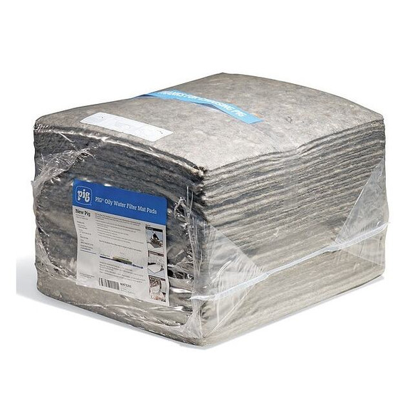 Pig Oil Water Filter Mat Pads,18"L,15"W,PK30 MAT1202