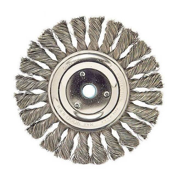 Westward Wire Wheel Brush,Max. RPM 9000,3/8 in. W 88419