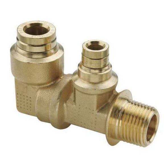 Parker 90 Elbow,3/8x1/4 in. 189PTC-6-4-6 Parker 90 Elbow,3/8x1/4 in. 189PTC-6-4-6