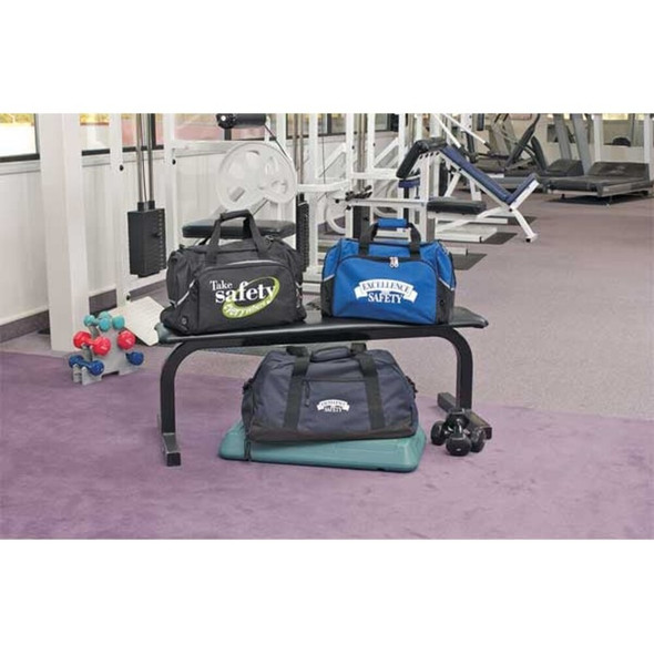 Quality Resource Group Duffel Bag,Safety Everywhere,Black 1106-B