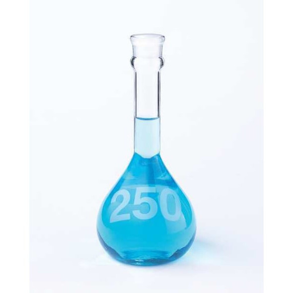 Kimble Chase Volumetric Flask,Colorless,180 mm H,PK6 92812G-100
