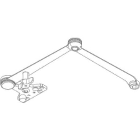 Arm, Aluminum, 4040XP Series Surface Mounted Closers, Matte Silver, VARIES  4040XP-3049CNS AL