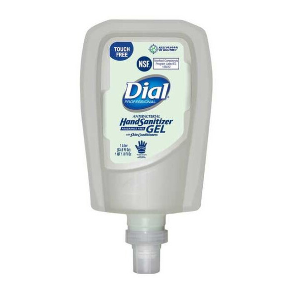Dial Hand Sanitizer,Gel,1000mL Size,PK3 19029