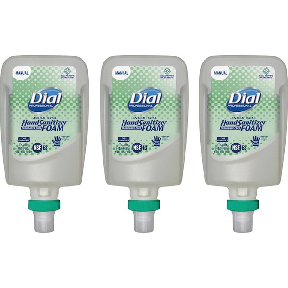 Dial Hand Sanitizer,Foam,1200mL Size,PK3 19038