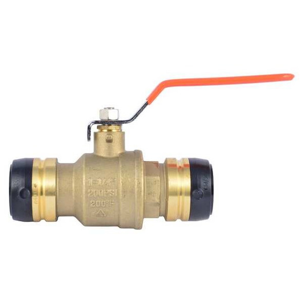 Sharkbite Ball Valve,1-1/4" Tube Size UXLBV35 Sharkbite Ball Valve,1-1/4" Tube Size UXLBV35