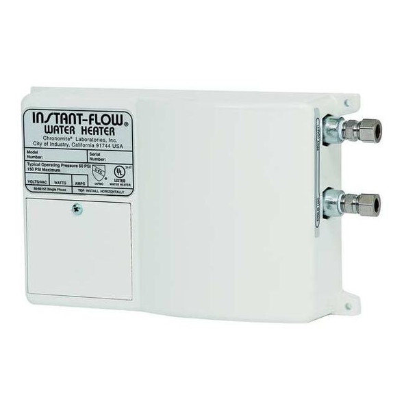 Chronomite 208VAC, 30 Amps, Both Electric Tankless Water Heater SR-30/208 HTR-I