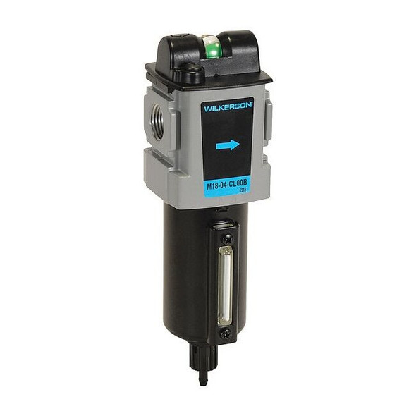 Compressed Air Filter, 0.5 micron Rating, Size - Air Treatment: Compact