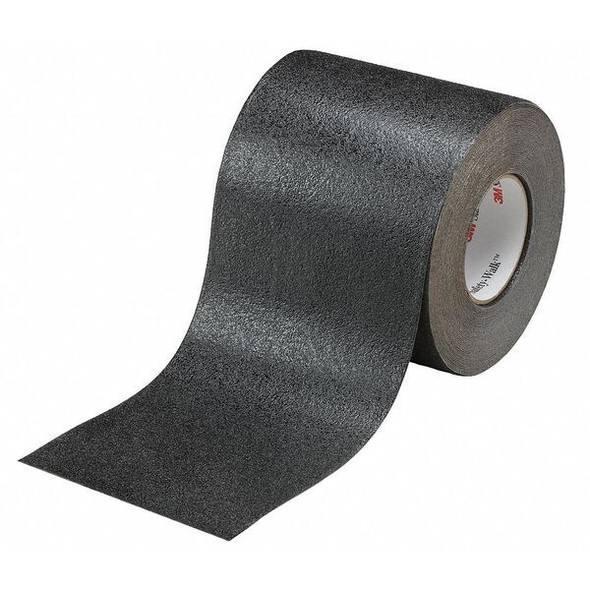 Anti-Slip Tape Aluminum Foil 60 Grit Size, Black, 4" W x 60 ft. L, 36 mil Thick