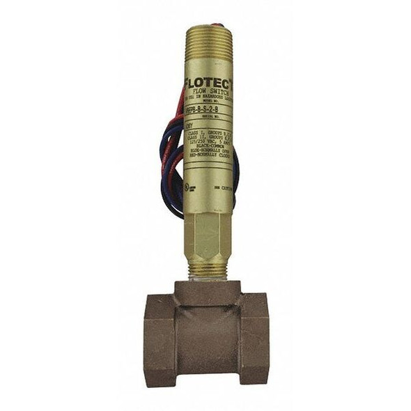 Dwyer Instruments Flotect Flow Switch Brass Body V6EPB-B-S-2-B