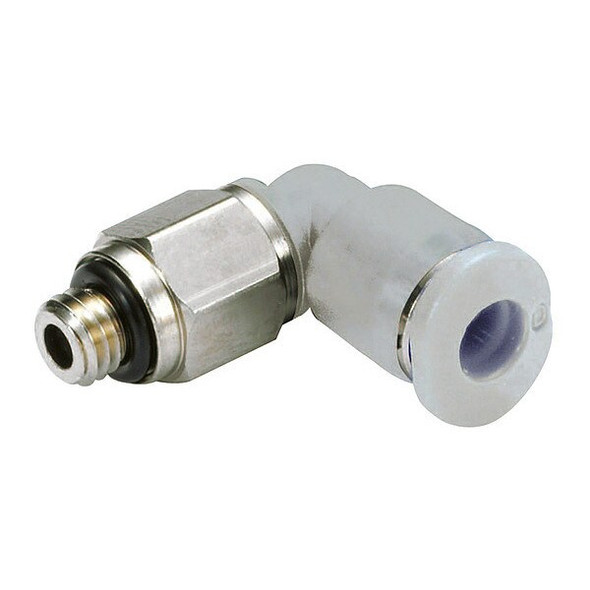 Norgren 90 Swivel Elbow,Push In,PK10 M22470406 Norgren 90 Swivel Elbow,Push In,PK10 M22470406