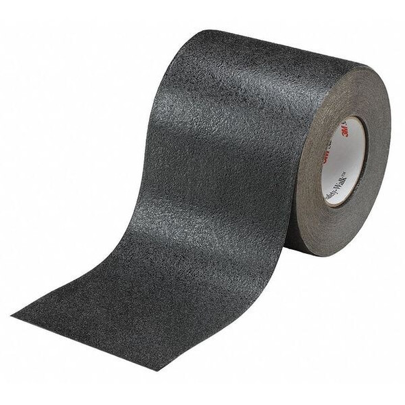 Anti-Slip Tape Aluminum Foil 60 Grit Size, Black, 6" W x 60 ft. L, 36 mil Thick