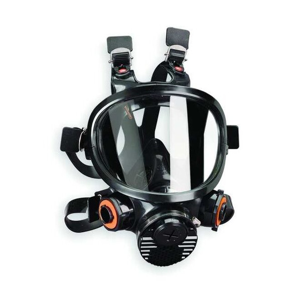 Full Face Respirator, 7800, Not Rated, Bayonet, Size, S 0 Cartridges Included