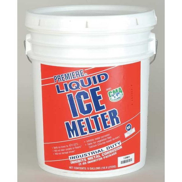 Premiere Ice Melt,Liquid,5 gal. Pail,-20 F CPL005PL-GR