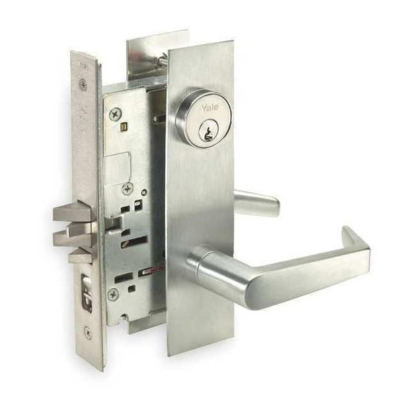 Assa Abloy Accentra Lever Lockset, Mechanical, Entrance AUCN8807FL x 626
