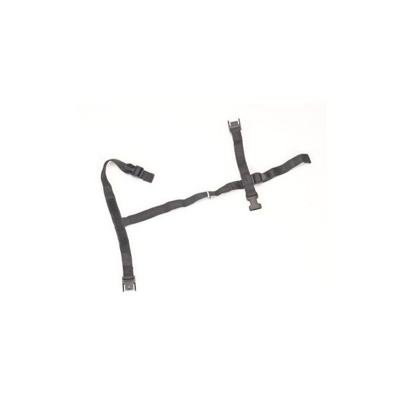 Msa Safety Chin Strap, For Use With Vanguard Hard Hats Black 804629