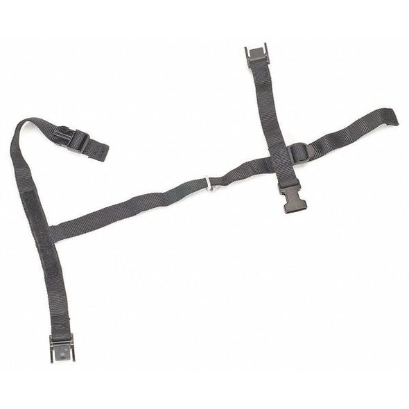 Msa Safety Chin Strap, For Use With Vanguard Hard Hats Black 804629