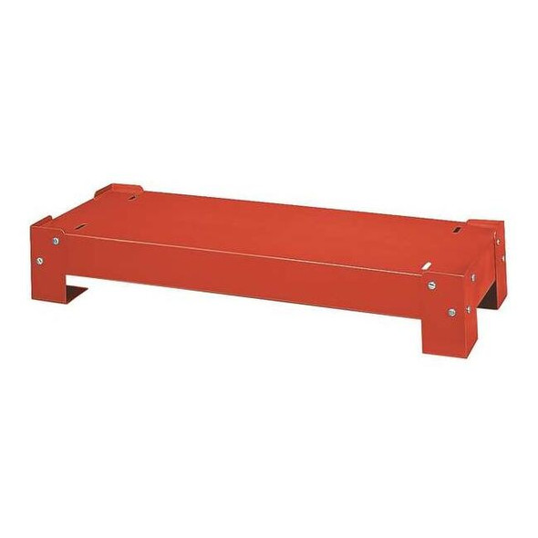 Durham Mfg Base for Bin Storage Unit,D 12 1/4,Red 364-17
