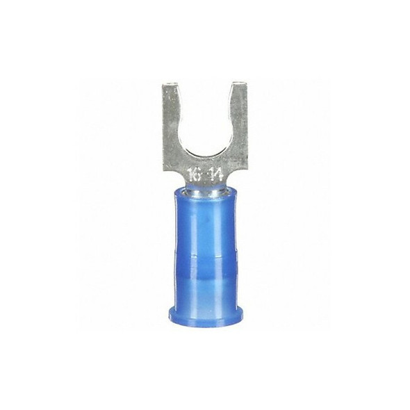 3m Fork Terminal,Tin,Copper,Blue,PK100 MNG14-10FLX 3m Fork Terminal,Tin,Copper,Blue,PK100 MNG14-10FLX