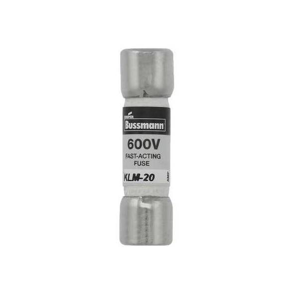Eaton Bussmann Fuse,Midget,20A,KLM Series KLM-20