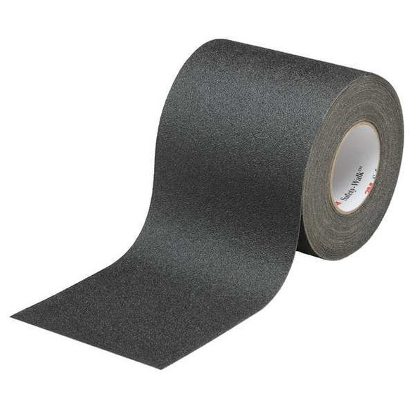 3m AntiSlip Tape,60 ftLx4 inW,BLK,60 Grit 610
