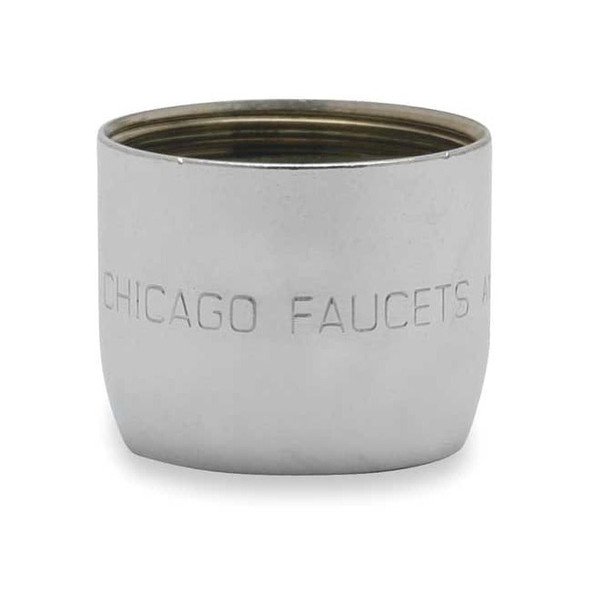 Chicago Faucet Spray Outlet,Brass,13/16 in - 24,Chrome E2605-5JKABCP