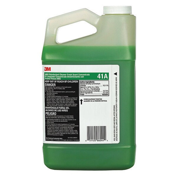 3m Cleaner and Disinfectant, 0.5 gal. Bottle 41A