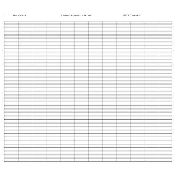 Honeywell Strip Chart,Roll,Range None,Length 115Ft BN  46182708-001