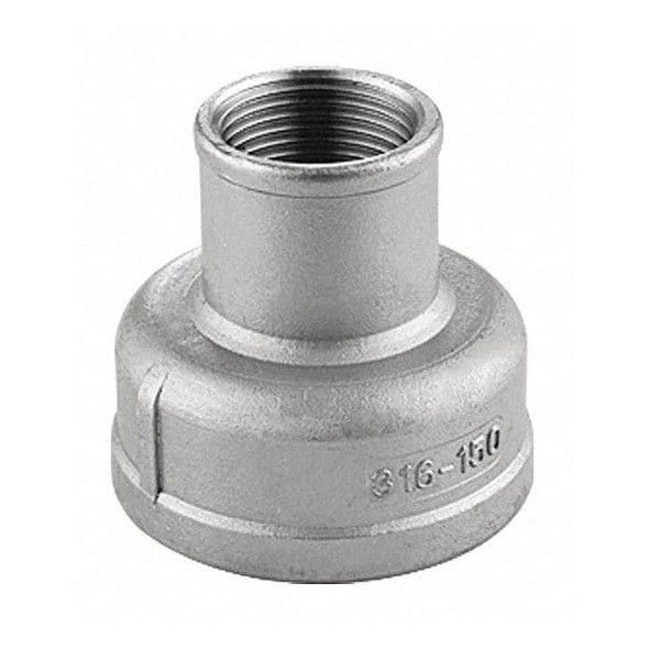 Manufacturer Varies 2" x 1-1/4" FNPT 316 SS Reducing Coupling 60RC111N020114