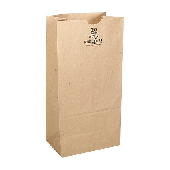Duro Bag GroceryBag,5-5/12inD,16-1/6inH,PK400 70220