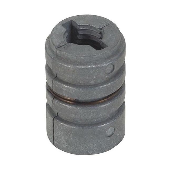 Double Lag Shield, 1/2" Dia, Alloy Steel Zinc Plated, 50 PK