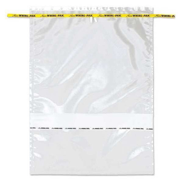 Whirl-Pak Sampling Bag,Clear,184 oz.,20" L,PK100 B01447