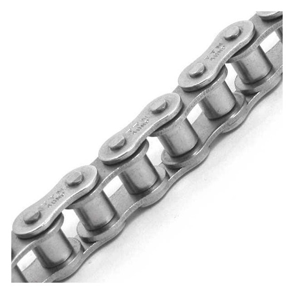 Tritan Roller Chain,Single Strand,SS,10 ft. 40-1SS X 10FT