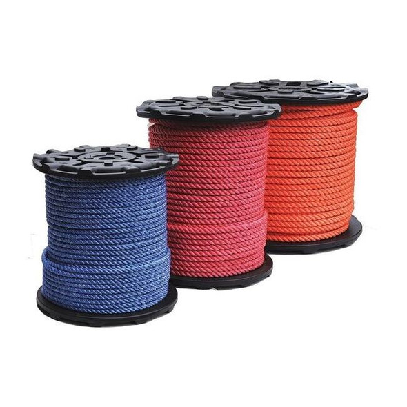 All Gear Rigging Line Rope,600 ft. L,5/8" dia.,Rd AG3STP58R