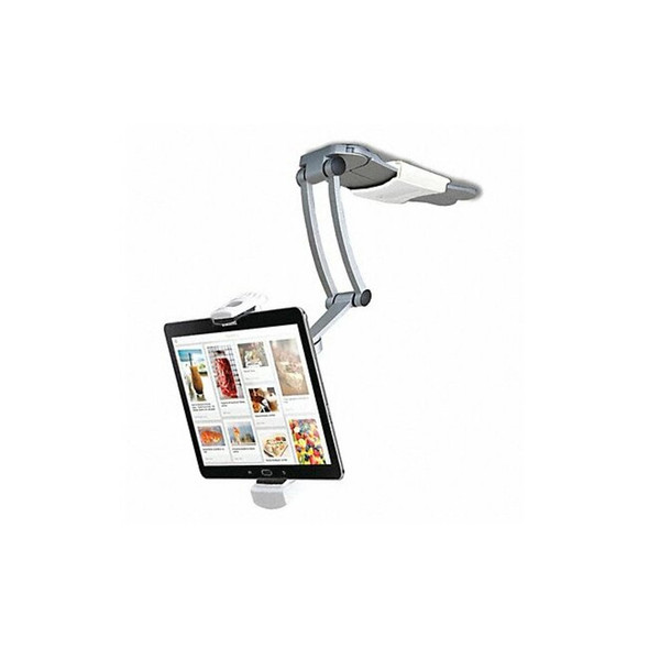 Cta Digital Adj. Mount,13 1/2 in H,White PAD-KMS