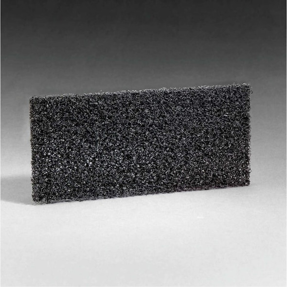 3m Cleaning/Stripping Pad,10in L,Blk,,PK10 8550