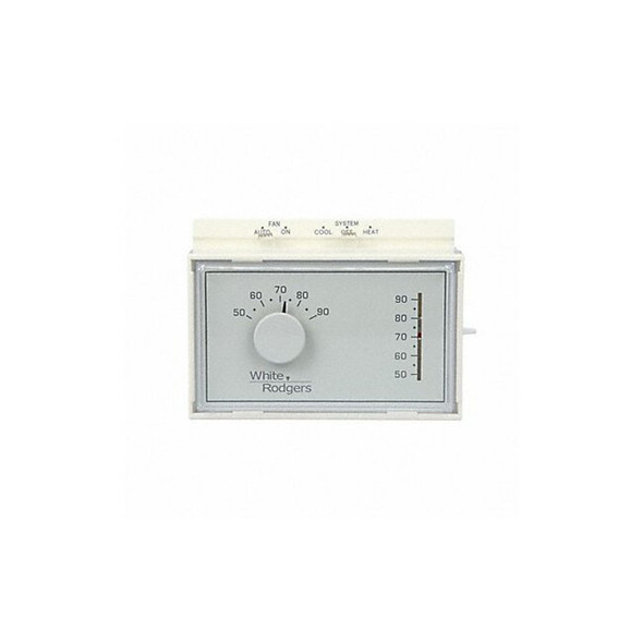 Standard Mechanical Thermostats, 1 H, 1 C, Hardwired, 24VAC