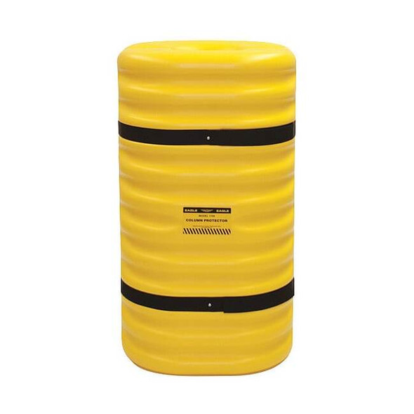 Manufacturer Varies Column Protector,For 6 In Column,Yellow 1706
