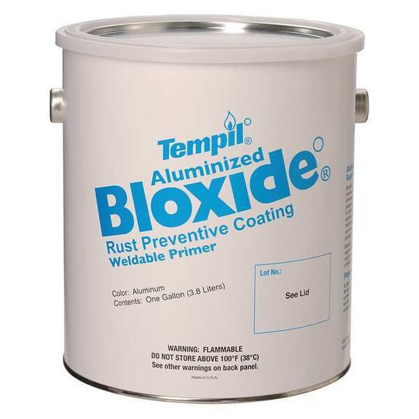 Tempil Weldable Primer,Aluminized,1 gal. 24100G