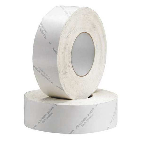 Polyken Duct Tape, White, 60 yd L, 2 in W 225FR-2 Polyken Duct Tape, White, 60 yd L, 2 in W 225FR-2